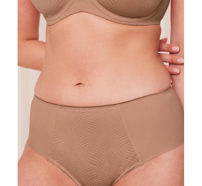 Dámské kalhotky Essential Minimizer Hipster X - BROWN - hnědé 6403 - TRIUMPH