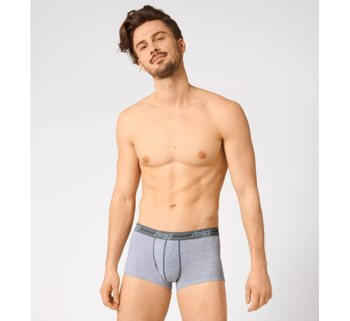 Pánské boxerky Start Hipster C2P box - GRAY - šedé M013 - SLOGGI