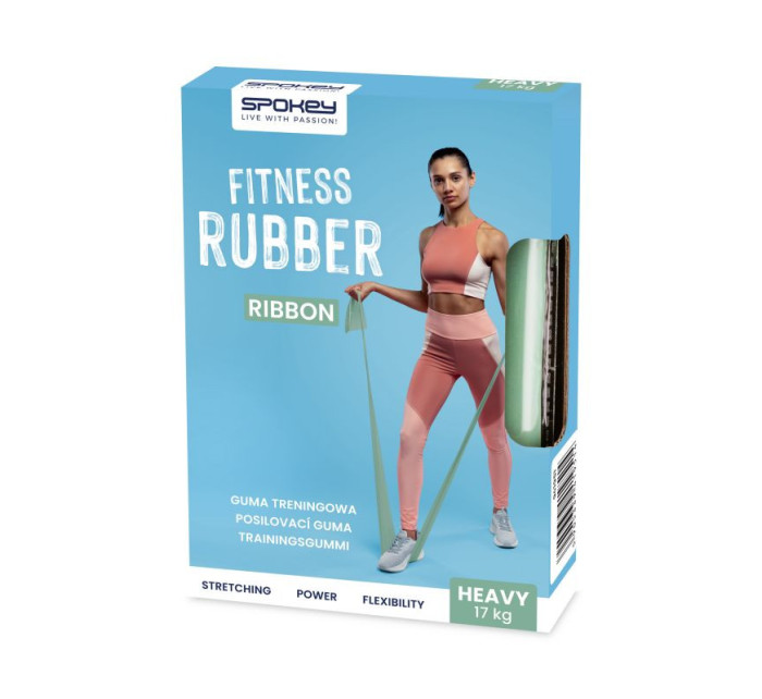 Fitness guma tvrdá 200 cm Spokey RIBBON