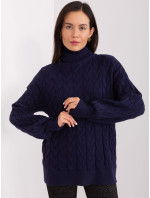 Sweter AT SW model 19034185 granatowy - FPrice