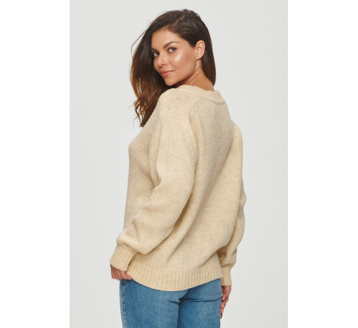 Sweater model 20679546 Sand - Makadamia