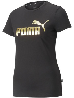 Puma ESS+ Metallic Logo Tee W 848303 01 tričko