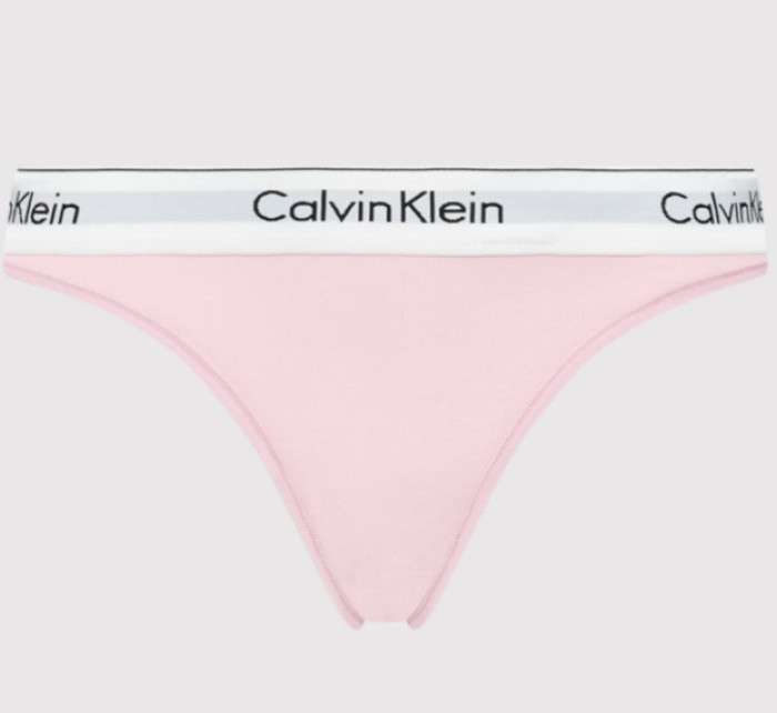 Dámská tanga F3786E - 2NT světle růžová - Calvin Klein - Luxusní prádlo.cz