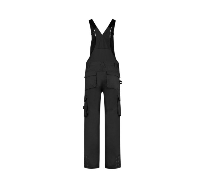 Bib & Brace Twill Cordura pracovní kalhoty s laclem unisex černá