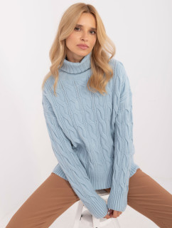 Sweter AT SW model 20463624 jasny niebieski - FPrice