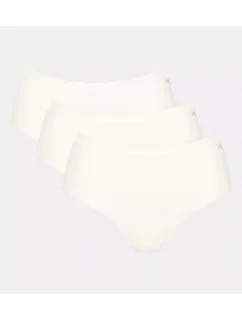 Dámské kalhotky GO Daily Cotton Midi 3P - WHITE - bílé 00GZ - SLOGGI