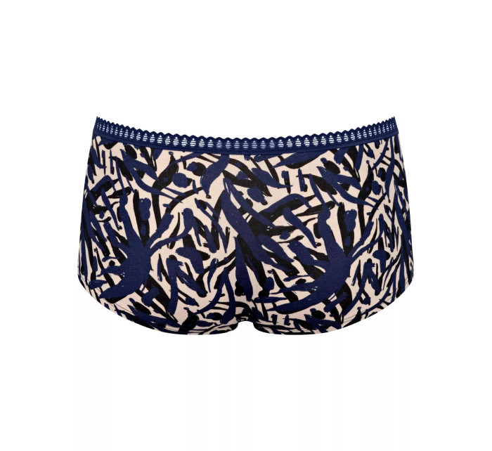 Dámské kalhotky GO Crush Short C3P - BLUE - modré M008 - SLOGGI