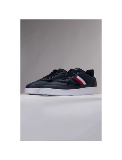 Tommy Hilfiger Court Cupsole Retro Lth Stripes M FM0FM04828 Boty DW5