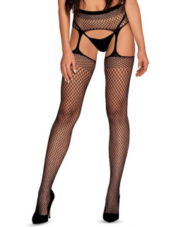 Hravé punčochy S815 garter stockings - Obsessive