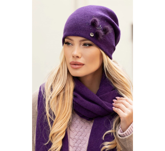 Kamea Klobouk K.23.009.61 Purple