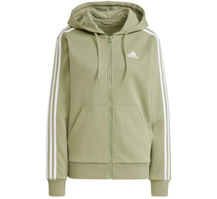 Mikina adidas Essentials 3-Stripes Full-Zip Fleece W JP2352