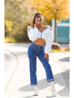 Sexy used look push up flarred jeans