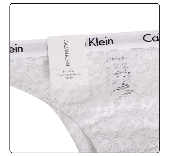 Calvin Klein Spodní prádlo Tanga 000QD3859E5GE White