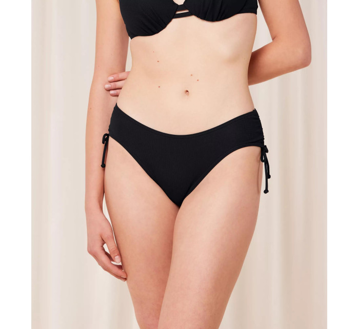 Dámské plavkové kalhotky Summer Glow Midi sd - BLACK - černé 0004 - TRIUMPH