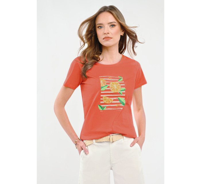 TShirt model 20132500 Coral - Volcano