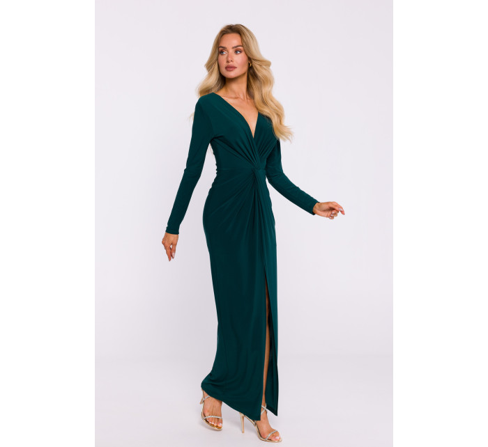 Made Of Emotion Dress M840 Bottle Green