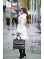 Zimní kabát z umělé kožešiny 6805 Musthave - InStylefashion