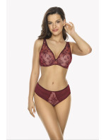 Podprsenka Jenny model 17587894 Tempting Burgundy - Gaia