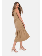 Dress model 20132610 Beige - Volcano