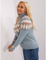 Sweter PM SW model 18949223 mietowy - FPrice