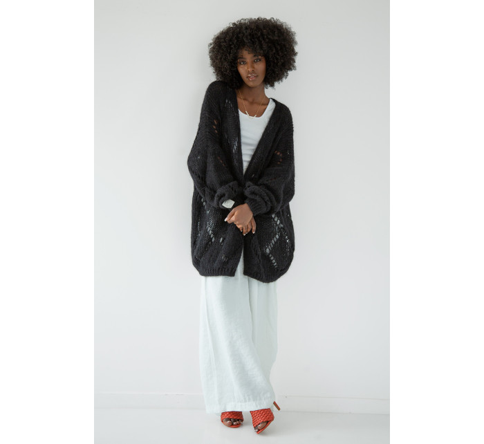 Cardigan model 20249382 Black - Fobya