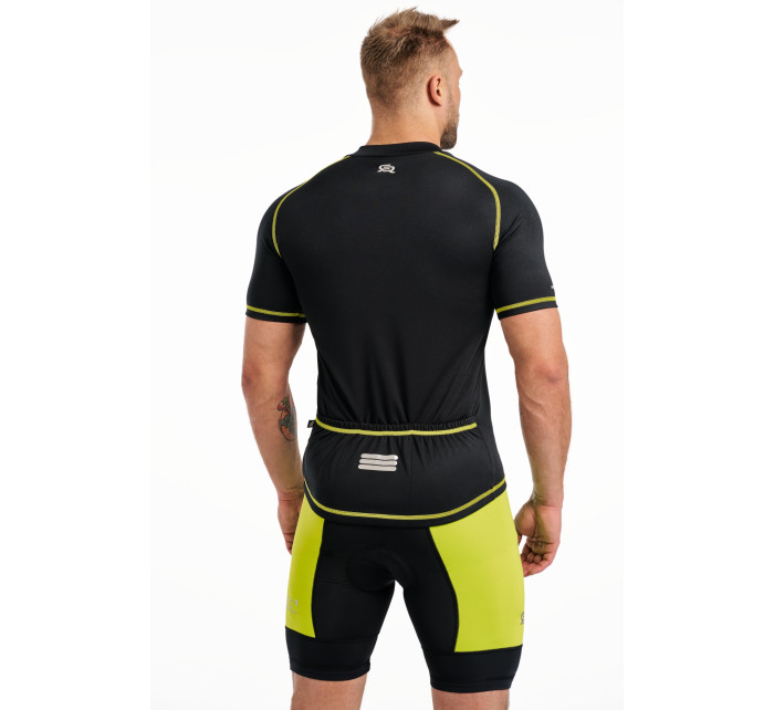 Tričko Rough Radical Cross Sx Black/Lime