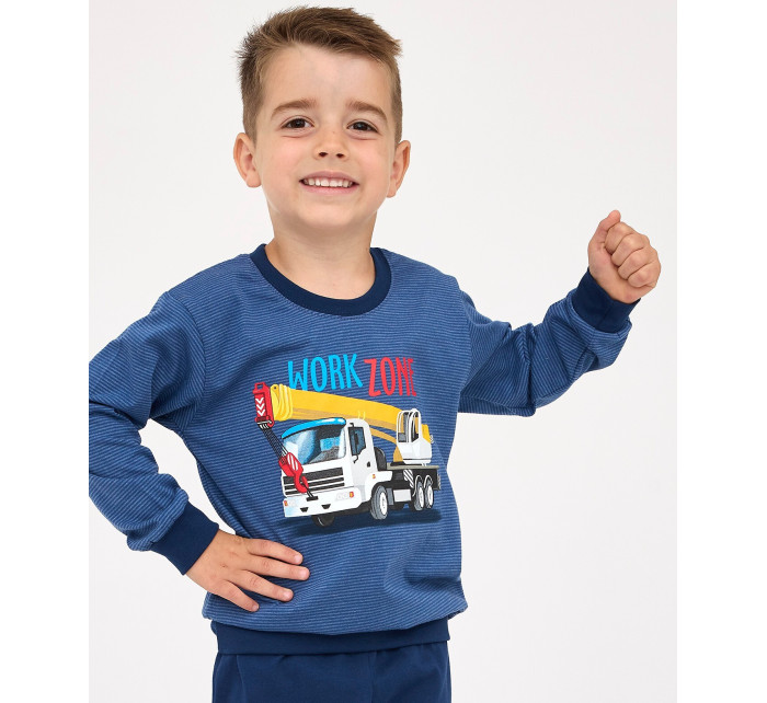 Chlapecké pyžamo Cornette Kids Boy 478/162 Work Zone dł/r 86-128