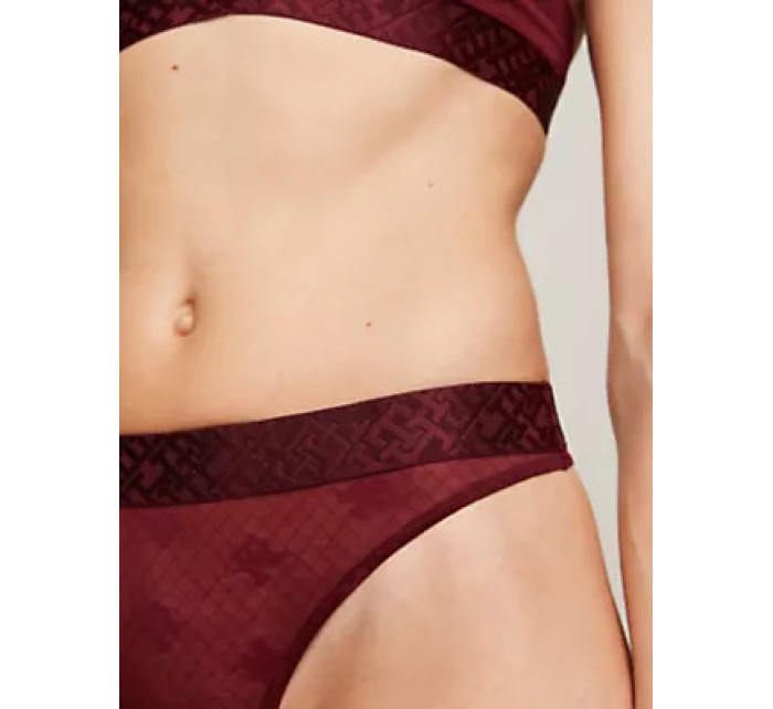 Close to Body Dámské kalhotky THONG UW0UW04963VLP - Tommy Hilfiger