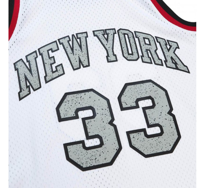 Mitchell & Ness NBA Cracked Cement Swingman Jersey Knicks 1991 Patrick Ewing M TFSM5934-NYK91PEWWHIT pánové