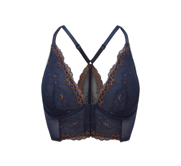 Gossard 7718 kolor:midnight blue/gold