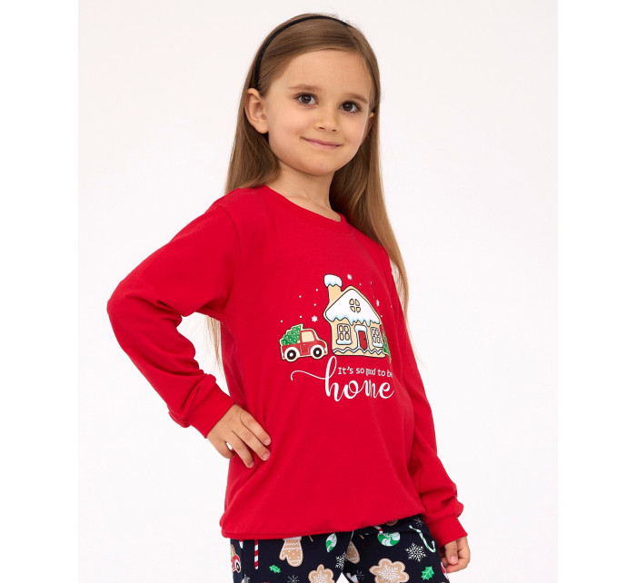 Dívčí pyžamo Cornette Kids Girl 594/175 Home dł/r 86-128