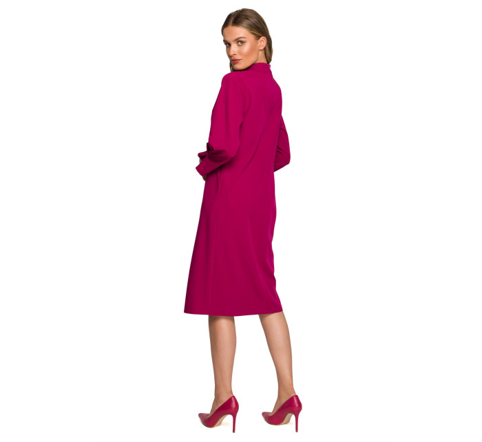 Stylove Šaty S318 Plum