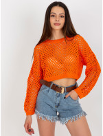 Sweter BA SW model 18630051 pomarańczowy - FPrice