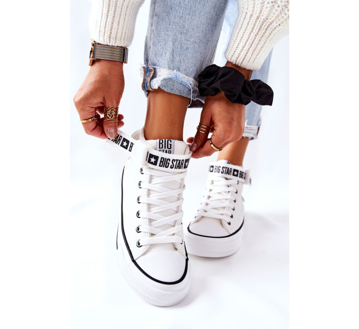 High Heeled Sneakers Big Star GG274027 White