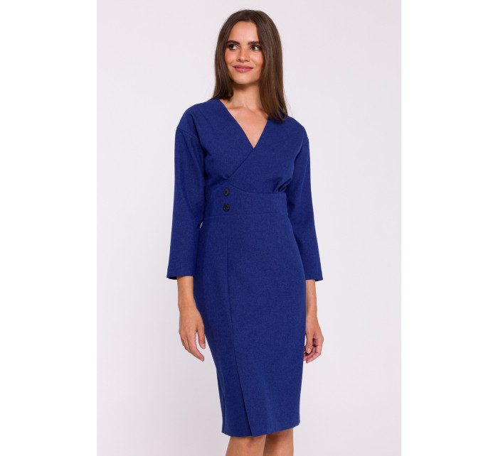 Stylove Šaty S374 Blue