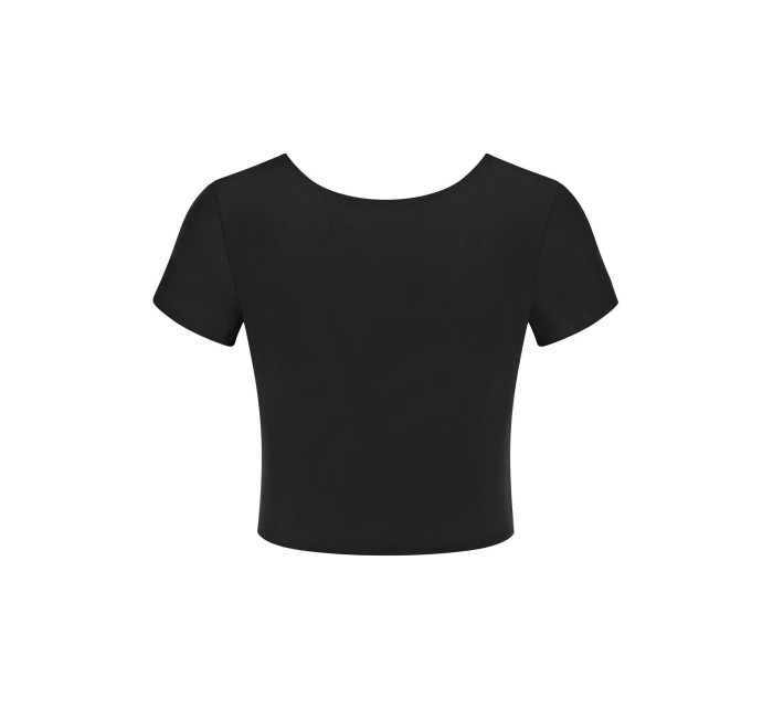 Dámský top ZERO Feel 2.0 Crop Top - BLACK - černý 0004 - SLOGGI