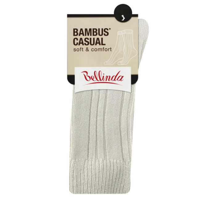 Zimní bambusové ponožky BAMBUS béžové - BELLINDA