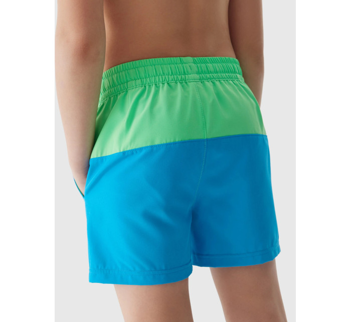 Chlapecké plážové šortky typu boardshorts 4F - modré