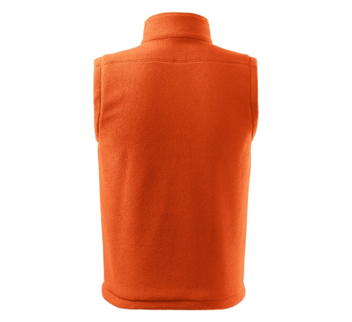 Next fleece vesta unisex oranžová