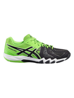 Pánské boty na squash/badminton/florbal R506y zeleno-černé -Asics