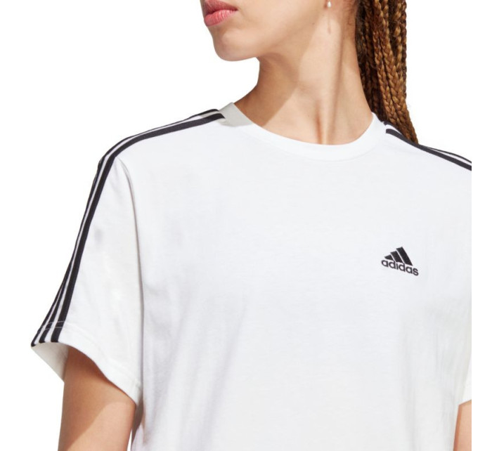 Essentials Tričko s třemi pruhy Crop Top W model 20546565 - ADIDAS