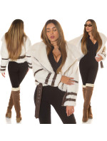 Sexy faux Winter Jacket with details model 20559156 - Style fashion