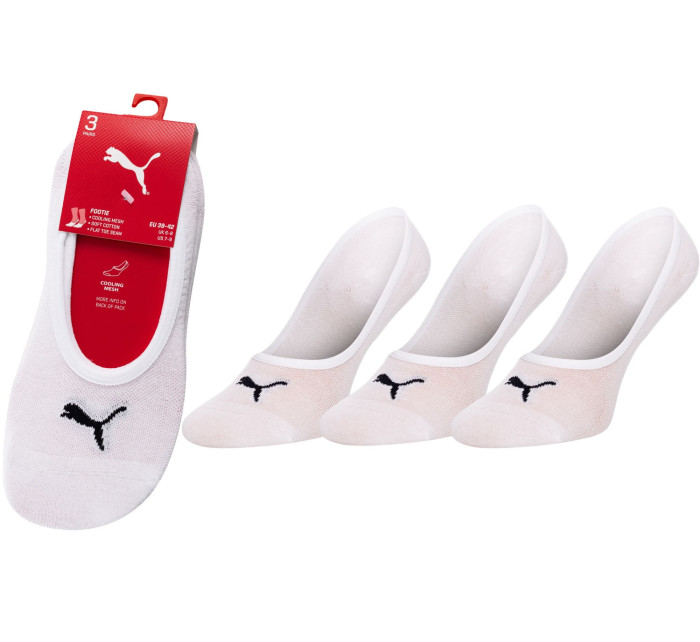 Puma 3Pack Ponožky 906930 White