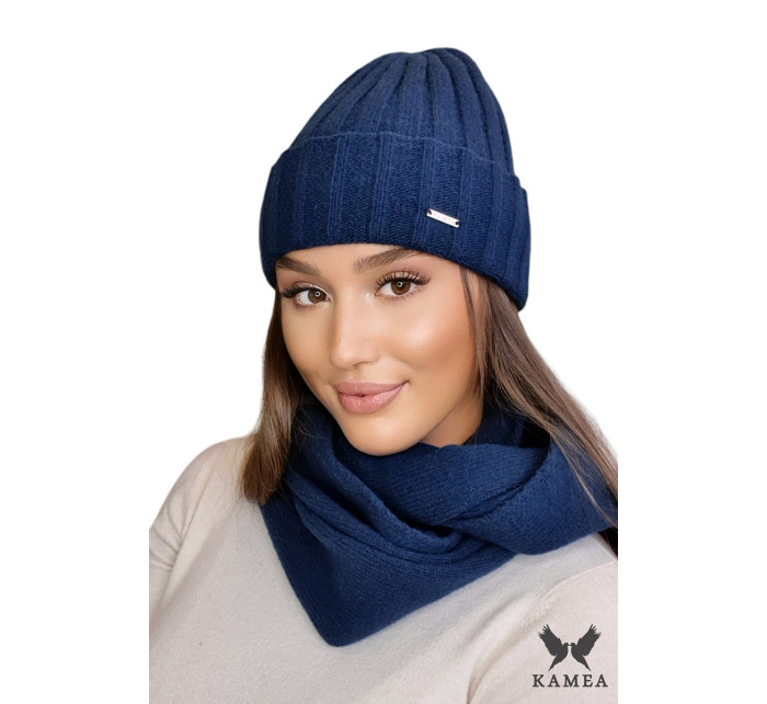 Klobouk model 20809699 Navy Blue - Kamea