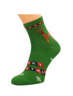 Dámské ponožky Bratex 2988 X-Mass Socks 36-41