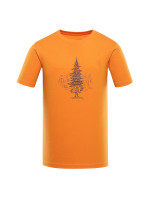 Pásnké triko z organické bavlny ALPINE PRO EKK russet orange varianta pb