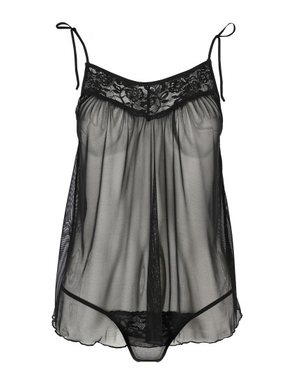 Passion Melania chemise kolor:black