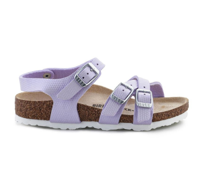 Sandály Birkenstock Kumba Shiny Lizard Jr 1026907