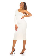 Sexy model 19616095 Midi Knit Dress - Style fashion