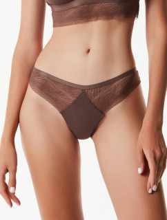 CONTE Tanga a kalhotky Lbr 1358 Dark Cappuccino